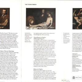 El joven Ribera = the Young Ribera / Museo Nacional del Prado.
