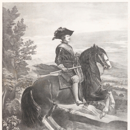Felipe IV, a caballo