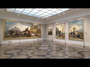 Reopening of the Goya cartoon galleries and the 18th Century Spanish painting galleries