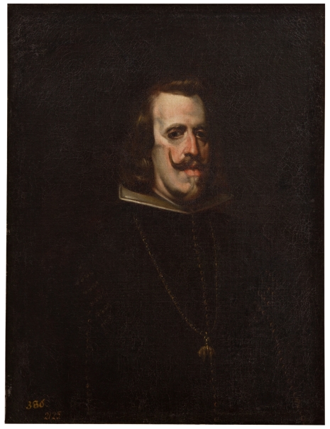 Imagen de la obra: "El rey Felipe IV de medio cuerpo"