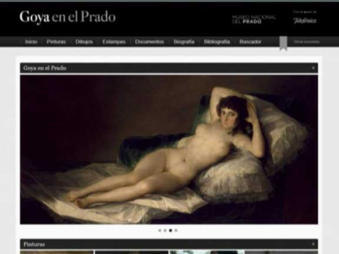 La web del Prado acerca Goya a cualquier parte del Mundo