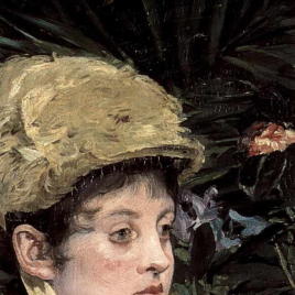 Marcapáginas de la exposición "Manet en el Prado", donado por Carmen Sánchez García
