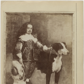 Bufón con perro