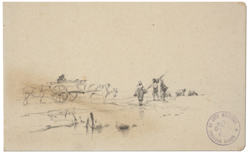 Imagen de la obra: "Pescadores"