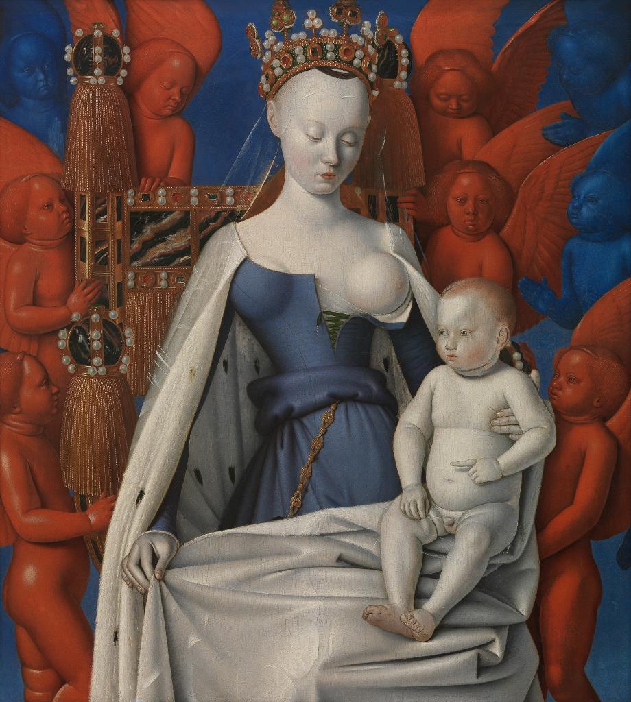 El Museo del Prado exhibe por primera vez en España La Virgen con el Niño y  ángeles de Jean Fouquet - Noticia - Museo Nacional del Prado