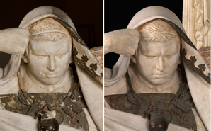 Restauración de Nerón y Séneca, de Eduardo Barrón