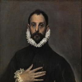 El caballero de la mano en el pecho. El Greco