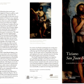 Tiziano : San Juan Bautista = Titian : Saint John the Baptist /Museo Nacional del Prado.