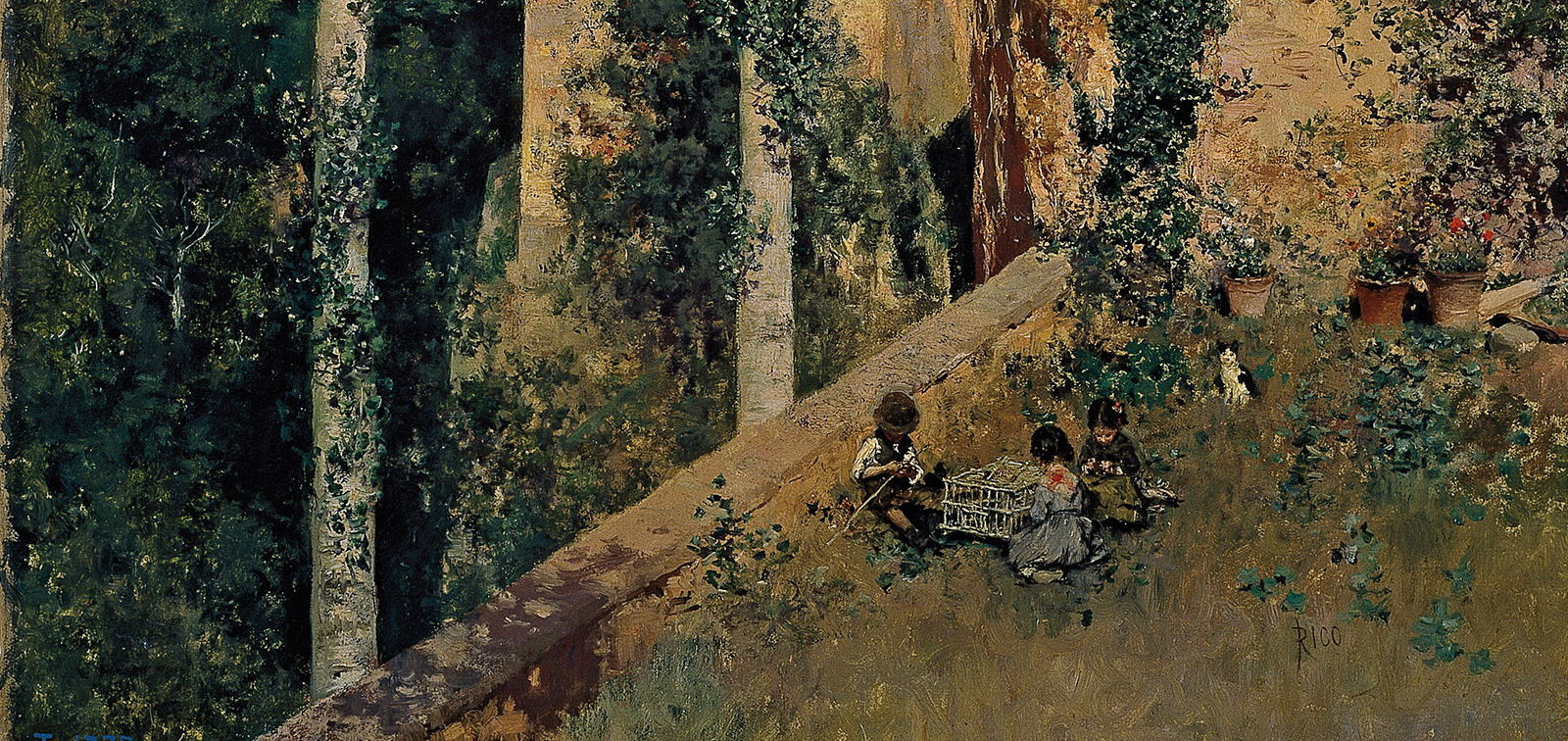 The landscape painter Martín Rico (1833-1908)