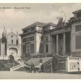 Museo del Prado, vista de la fachada norte o de Goya