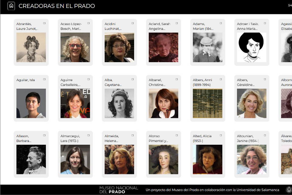 El Museo del Prado lanza Creadoras en el Prado, una ventana digital para visibilizar el legado de las mujeres en el arte y la cultura