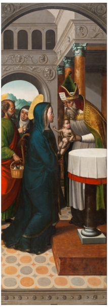 Image of the artwork: "Christ presented in the Temple"