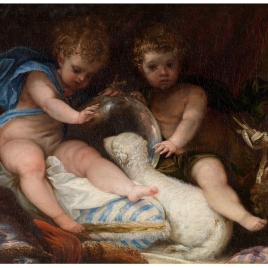 El Niño Jesús y san Juan