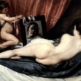 Invitación para la inauguración de la exposición "Fábulas de Velázquez. Mitología e Historia Sagrada en el Siglo de Oro"