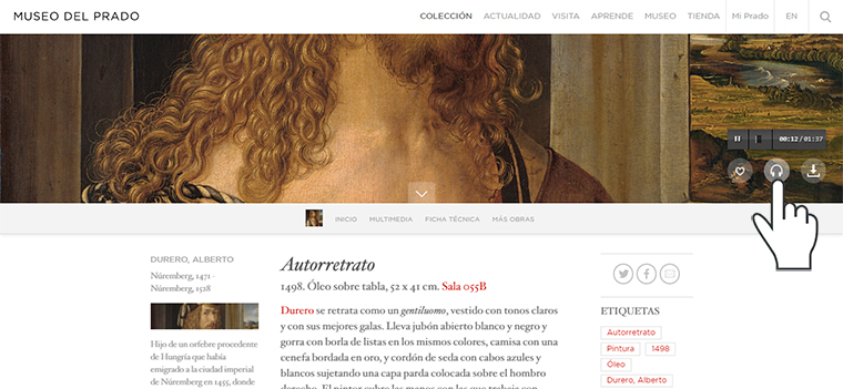 5. Audioguías en la web