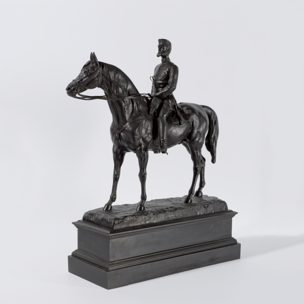 Imagen de la obra: "Alfonso XII a caballo"