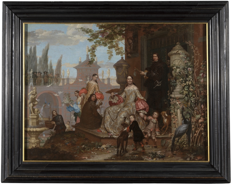 Family in a Garden - The Collection - Museo Nacional del Prado