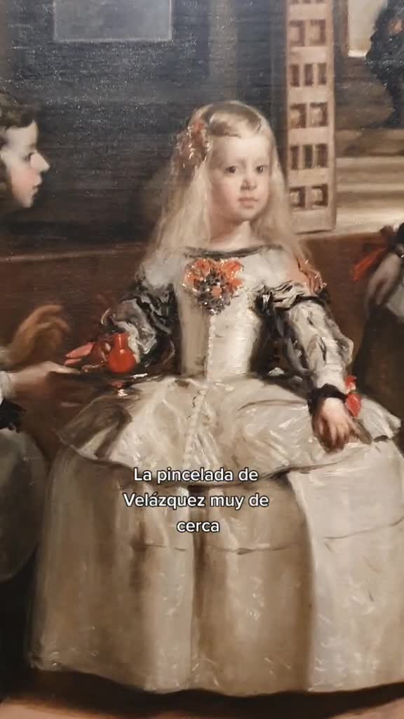 La pincelada de Velázquez en Las Meninas
