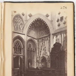 Capilla y sepulcros de Álvaro de Luna y de su esposa, Juana de Pimentel, en la Catedral de Toledo.