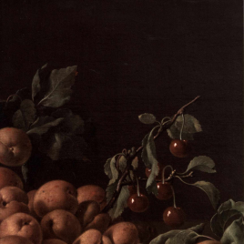 Invitación para la inauguración de la exposición "Luis Meléndez. Bodegones para el Príncipe de Asturias" en Cudillero (Asturias)