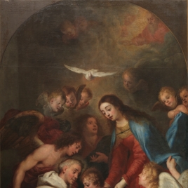La Aparición de la Virgen a Simón de Rojas