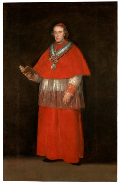 El cardenal don Luis María de Borbón y Vallabriga