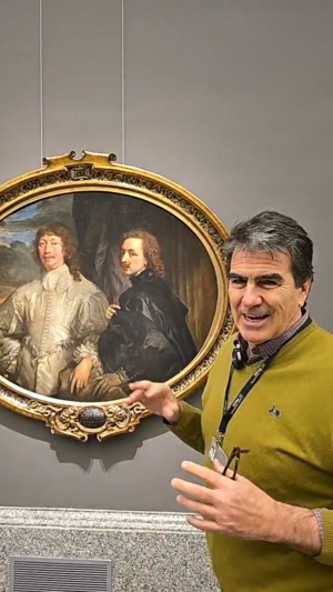 Van Dyck, pintor prodigioso de la elegancia y la sofisticación: algunos cambios en su sala