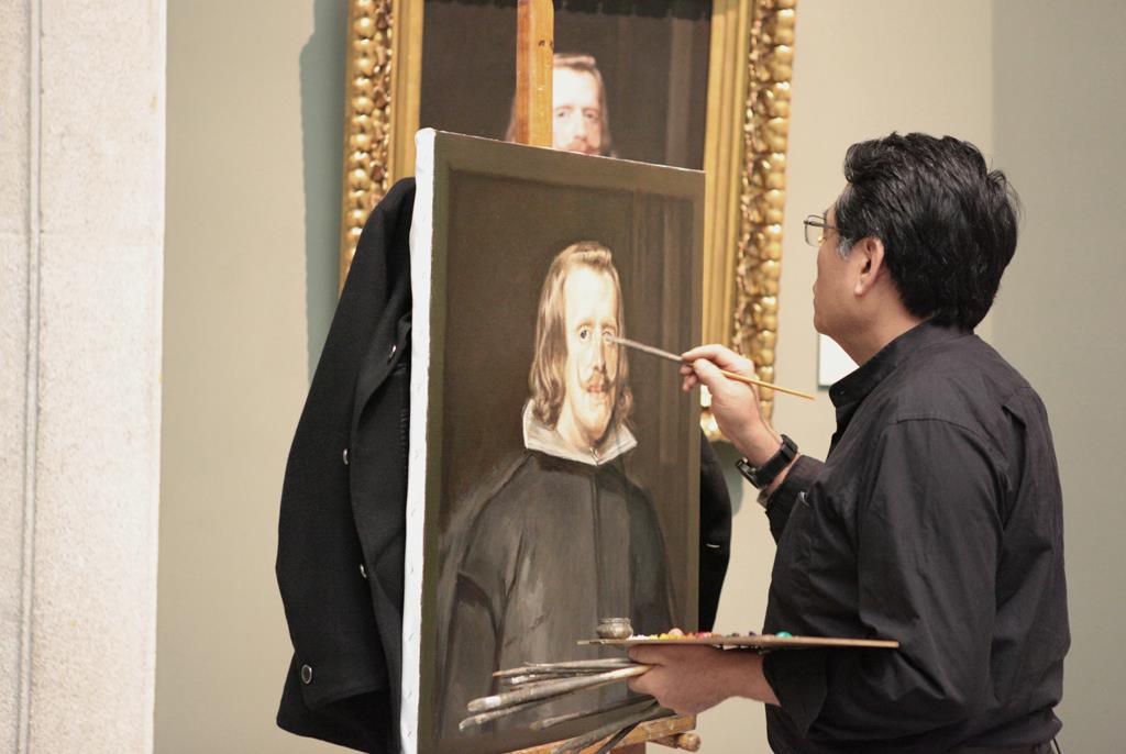 El Museo del Prado recibe como copistas un grupo de pintores de las mejores escuelas de Bellas Artes de China