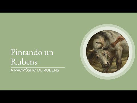 Pintando un Rubens