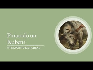 Pintando un Rubens