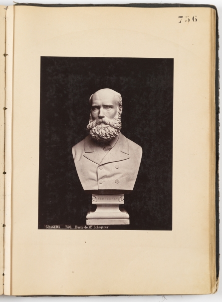 Imagen de la obra: "Busto de José de Echegaray"
