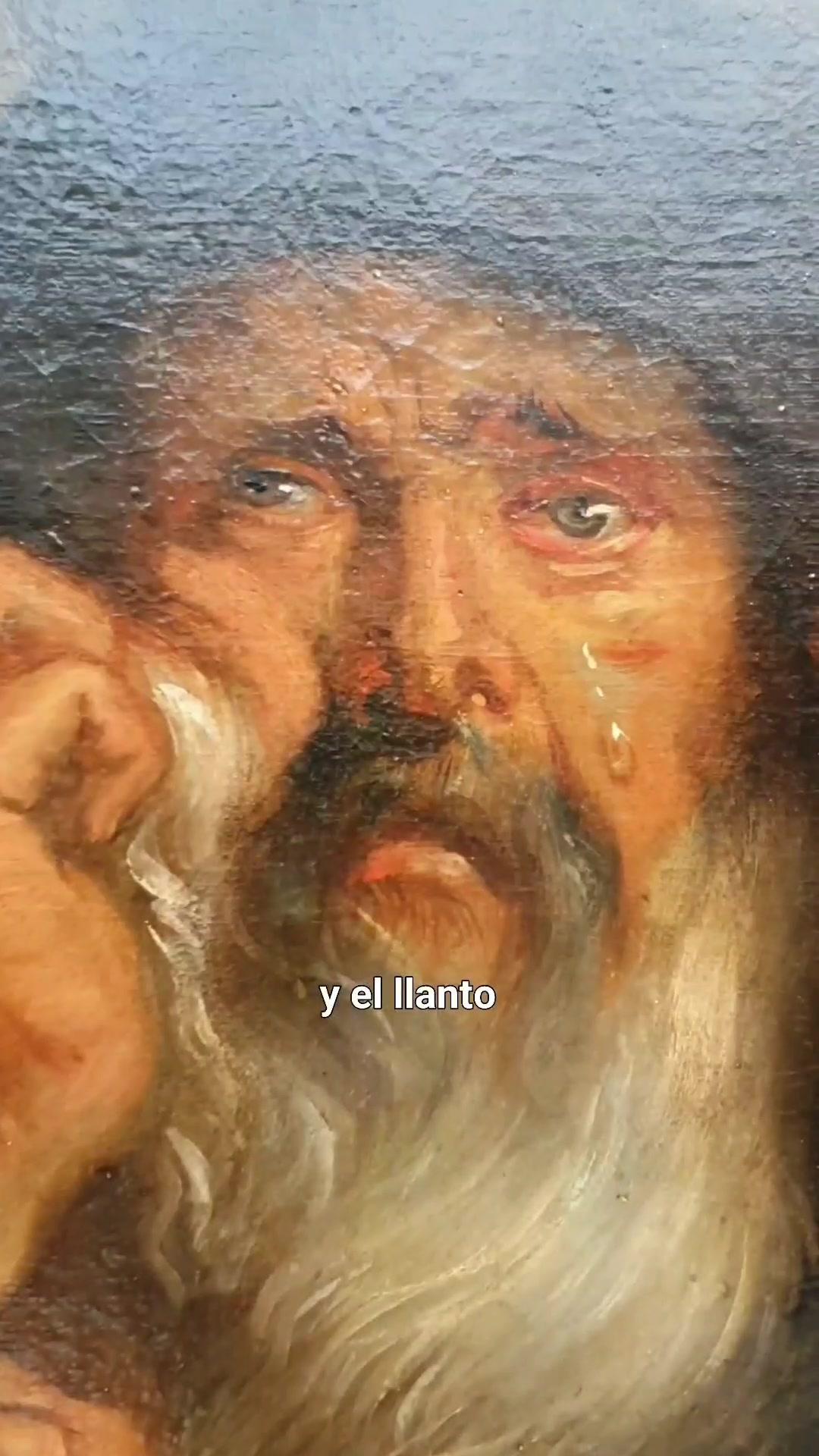 "Demócrito, el filósofo que ríe" y "Heráclito, el filósofo que llora", taller de Rubens (hacia 1636)