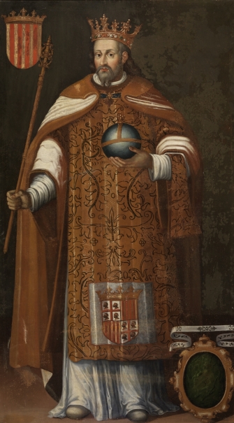 Imagen de la obra: "Alfonso IV el Benigno y el Piadoso, o Alonso Sánchez el Batallador"