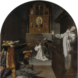 El martirio de los cartujos de Bourg Fontaine