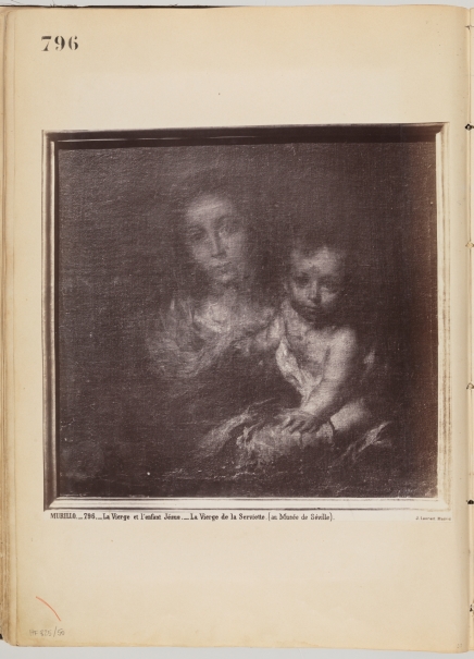 Imagen de la obra: "Virgen con el Niño (Virgen de la servilleta); Virgen de Belén"