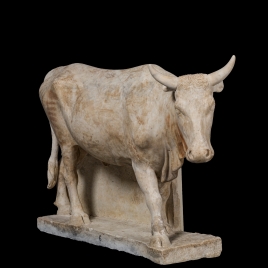 Bull in high relief