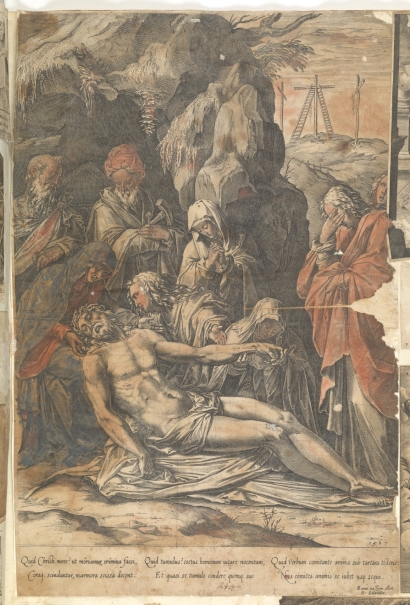 Imagen de la obra: "El entierro de Cristo"