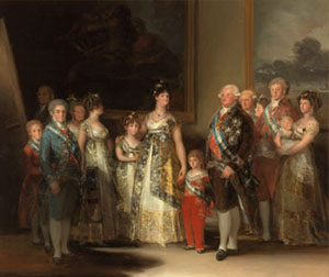 La familia de Carlos IV, Goya