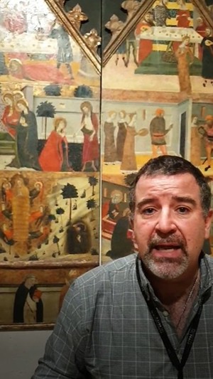 "Episodios de las vidas de la Magdalena y de san Juan Bautista", de Jaume Serra