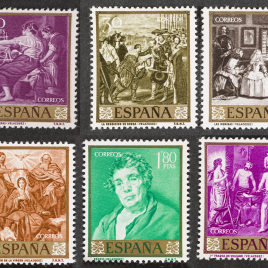 Serie de sellos Velázquez