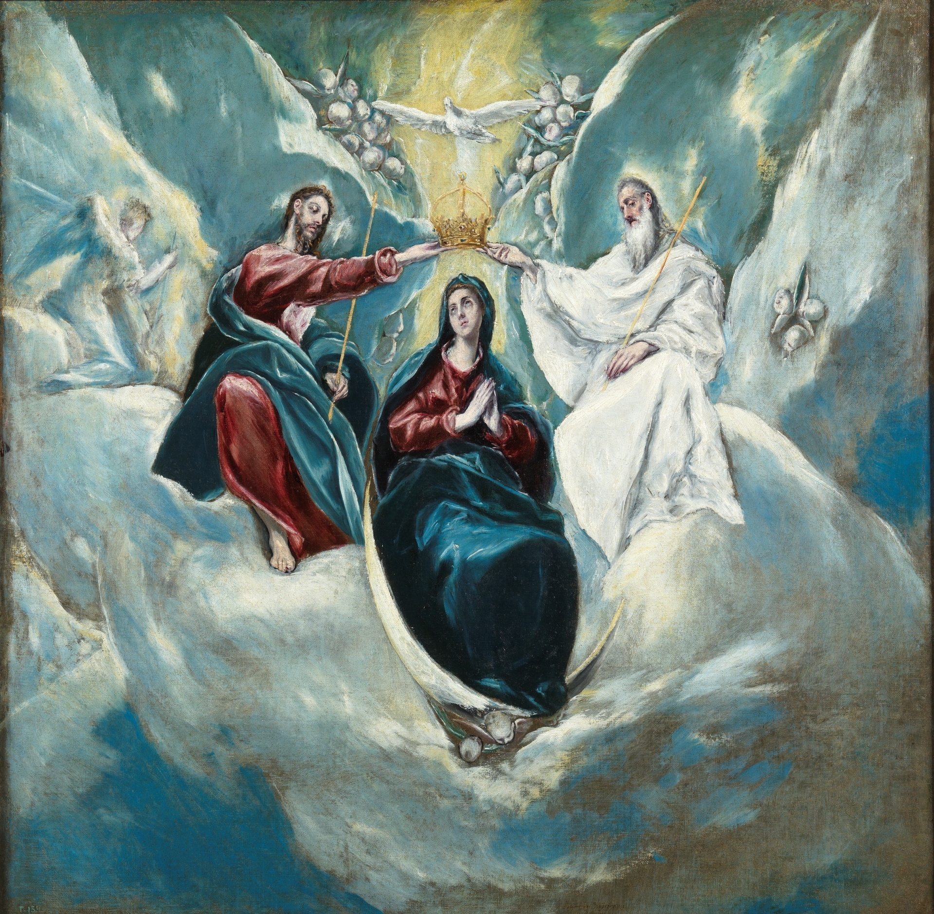 La Coronación de la Virgen - Colección - Museo Nacional del Prado