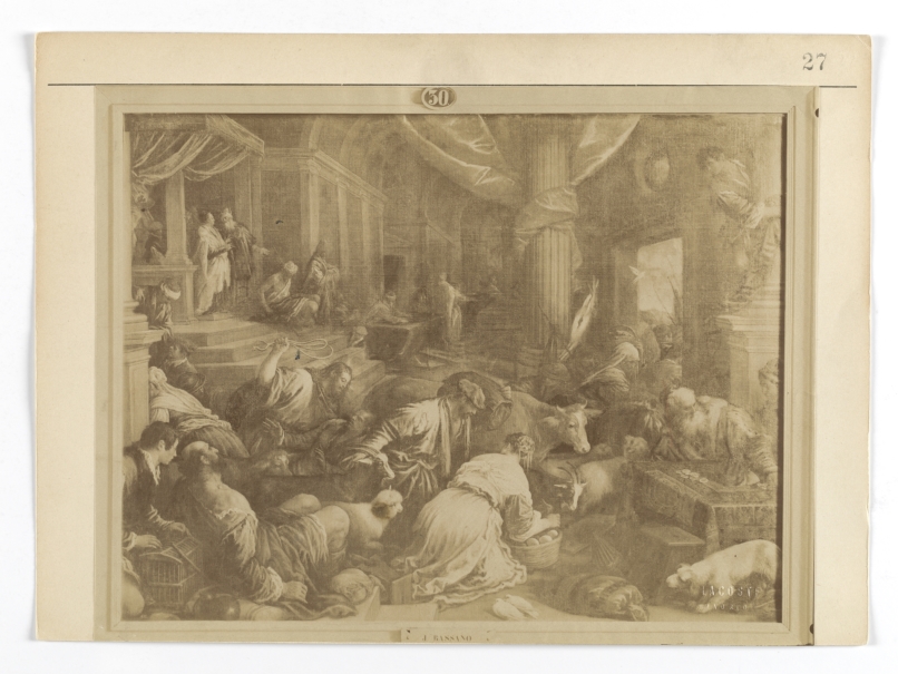 Expulsión de los mercaderes del Templo - Colección - Museo Nacional del