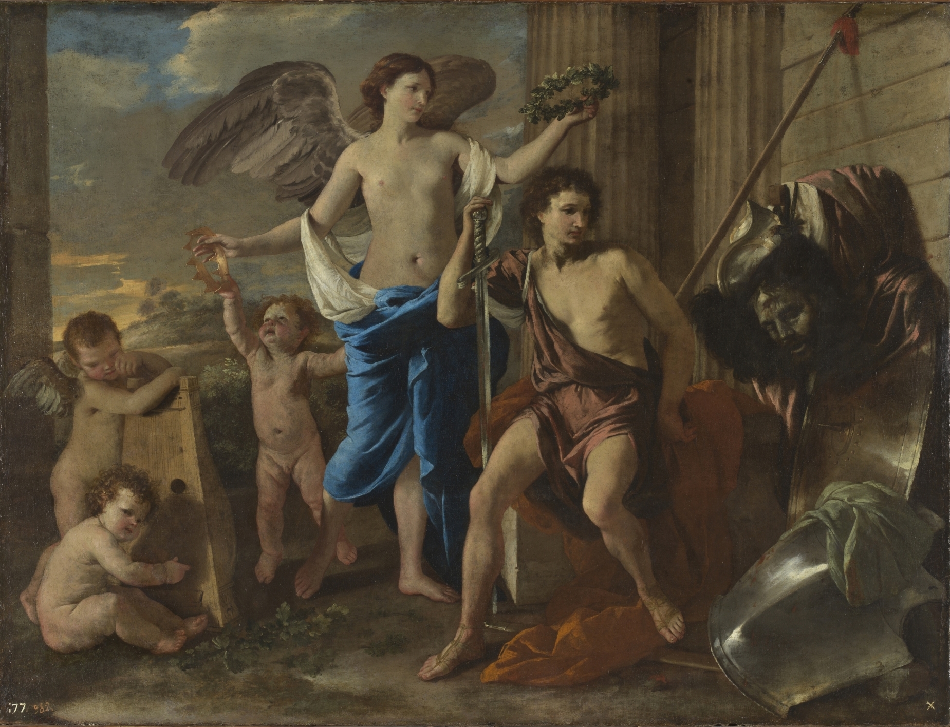 Triunfo de David, El [Poussin]