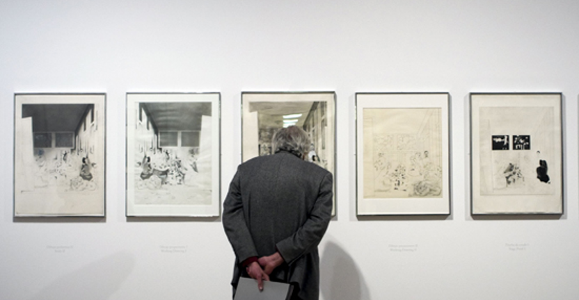 Richard Hamilton reinventa <em>Las meninas</em> de Velázquez