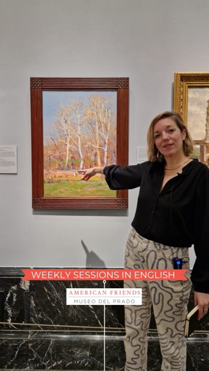 Weekly sessions in English: “Winter Landscape (Madrid)” and "The Banks of the Manzanares in the Fall", by Aureliano de Beruete (1910 and 1911)