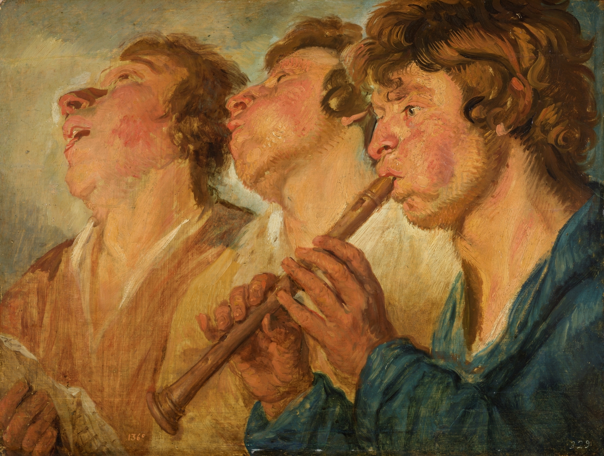Tres músicos ambulantes [Jordaens]