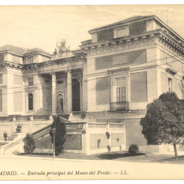 Museo del Prado, vista de la fachada norte o de Goya