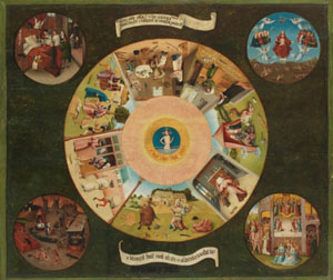 Mesa de los Pecados Capitales, El Bosco