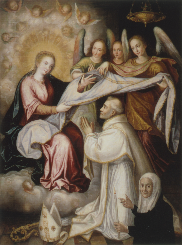 La imposición de la casulla a san Ildefonso