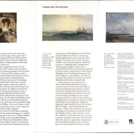 Turner y los maestros = Turner and the masters / Museo Nacional del Prado.
